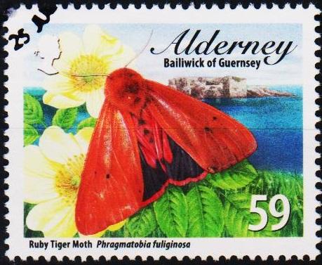 Alderney. 2012 59p fine Used