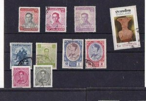 SIAM  STAMPS ON 5 STOCK CARDS REF R766