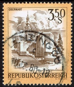 Austria #963A  Used - 3.5s Easter Church Oberwart (1978)