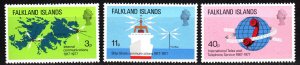 Falkland Islands 257-9 mnh set