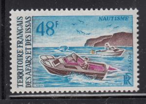 Afars & Issas 1970 MNH Scott #344 48fr Motorboats