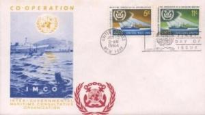 UN #123/124 MARITIME ORG - Overseas Mailer