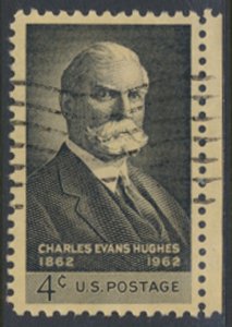 USA  SC#  1195   Used 1962 Clark Evans Hughes    see scan