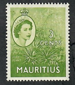 Mauritius #252 Mint Lightly Hinged single