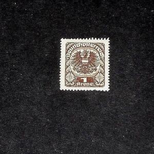 AUSTRIA #239, 1920, COAT OF ARMS SINGLE, MNH, NICE! LQQK!