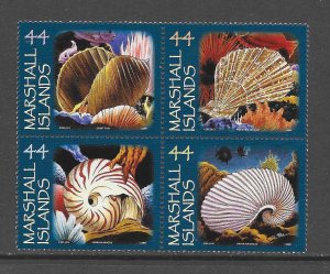 MARSHALL ISLANDS #957 SHELLS (SET 2) MNH