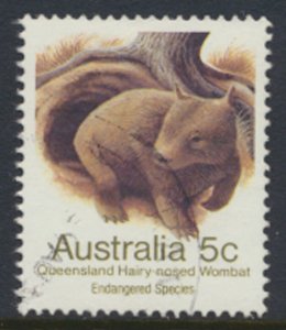 Australia - SG 784  SC# 786  Used Wildlife Wombat 1981 see details & scan