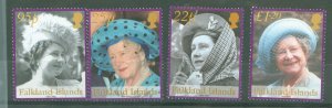 Falkland Islands #812-815 Mint (NH) Single (Complete Set) (Queen)
