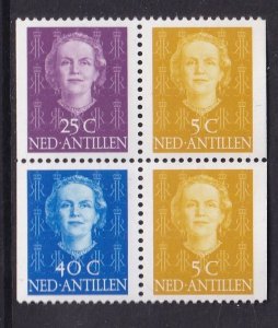 Netherlands Antilles #429 MNH 1979 Juliana 25+5+40+5c  from Booklet