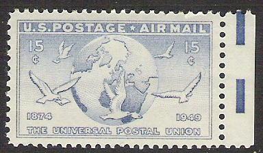 U S Scott #  C43 MNH