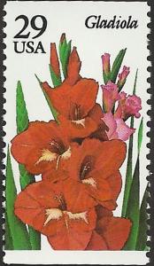 # 2831 MINT NEVER HINGED GLADIOLA
