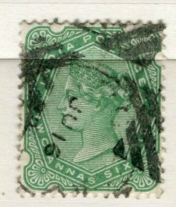 INDIA; 1882-90 early classic QV issue Shade of 2a. 6p. value,