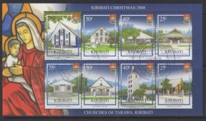 KIRIBATI SGMS846 2008 CHURCHES OF TARAWA FINE USED