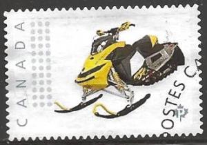 Canada Post YEAR 2012  USED The rare *SNOW MOBILE*