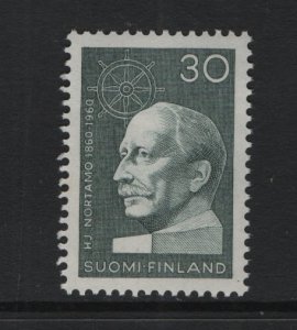 Finland    #371  MNH   1960  Nortamo  writer