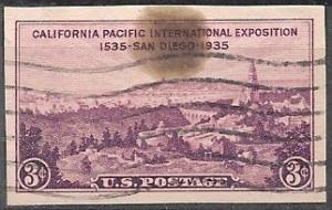 US 778b (used, grease spot) 3