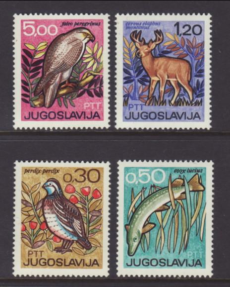 Yugoslavia 882-885 Animals MNH VF