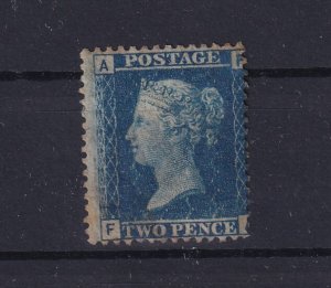 GB QV 1858 Mint 2d Blue SG45 Plate 6 MH BP15892