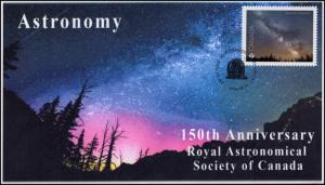 CA18-029, 2018, Astronomy, Pictorial, First Day Cover, Milky Way