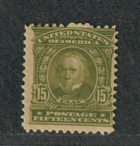 US Sc#309 M/NH/F, Tiny Tone Spot On Back, Cv. $475