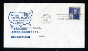 # 889 to 893 First Day Covers with various cachets dated 1940 - # 3
