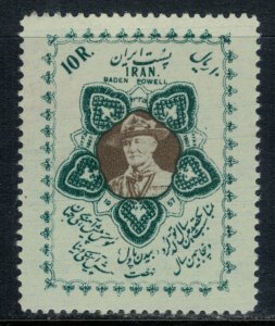 Iran #1073*  CV $12.00  Boy Scout founder Lord Baden Powell