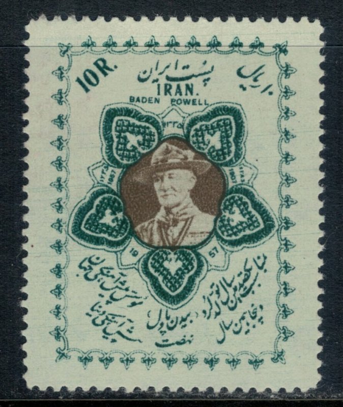 Iran #1073*  CV $12.00  Boy Scout founder Lord Baden Powell