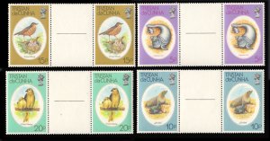 Tristan da Cunha Scott 251-254 Mint never hinged.