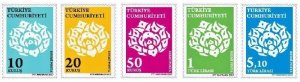 Turkey 2017 MNH Official Stamps Flowers Roses