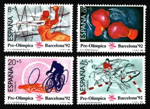 Spain 1989 MNH Stamps Scott B146-149 Sport Olympic Games Handball Cycling