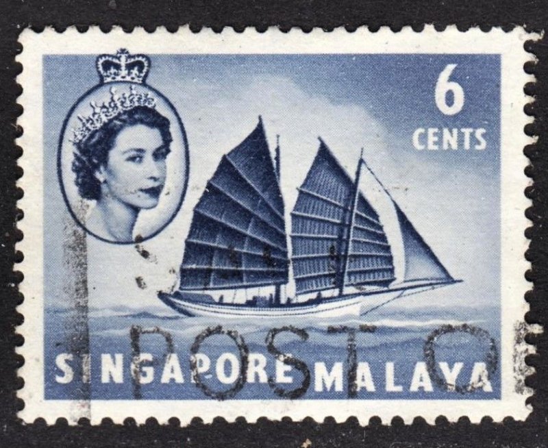 Singapore Scott 32 VF used. FREE...
