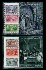 ALLYS STAMPS US Plate Block Scott #2624-9 1c-$5 Columbus S/S [6] MNH [W42-43]