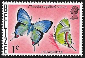 Belize SC 346 * Butterflies * MNH * 1974