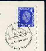 Postmark - Great Britain 1968 cover bearing illustrated c...