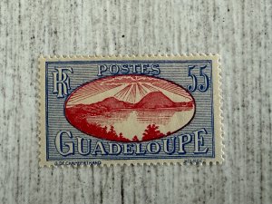 Guadeloupe #111 MH, 55c, Saints Roadstead, 2024 SCV $1.40
