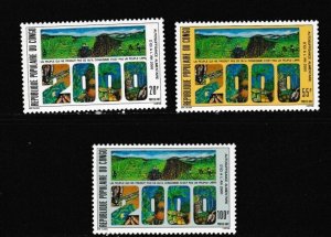 Congo # 795-797, Self Sufficiency in Food by 2000, Mint NH, 1/2  Cat.