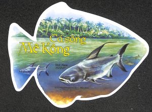 Vietnam 2020, Fish in Mekong river s/s, imperforated, MNH