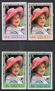 Anguilla 394-397 Queen Mother MNH VF