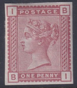 Sc# 79a GB Great Britain QV Queen Victoria 1880 - 1881 MLMH 1p imperf CV $4,900