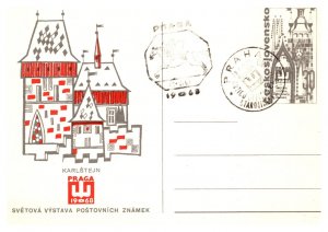 Czechoslovakia, Government Postal Card