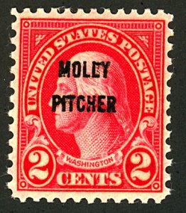 U.S. #646 MINT OG NH