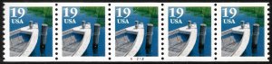 Sc 2529 19¢ Fishing Boat PNC/5, Plate #A1212, MNH