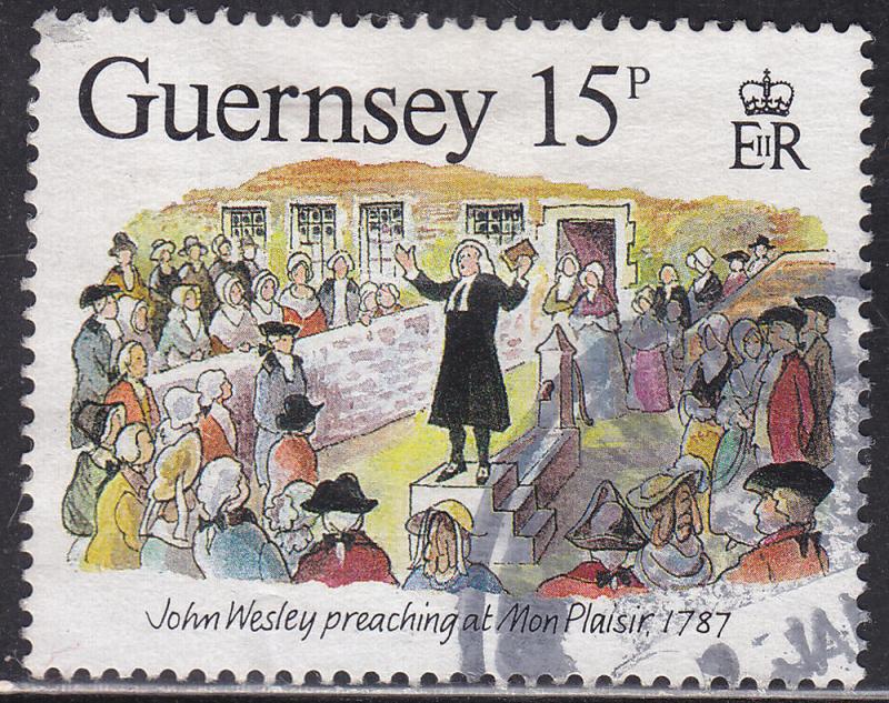 Guernsey 363  Preaching At The Quay 1987