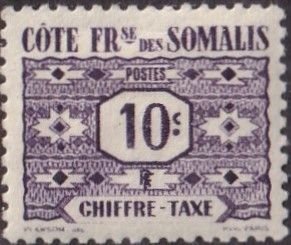 Somali Coast #J39 Mint