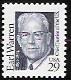 US MNH #2184  Earl Warren - Chief Justice of the US.