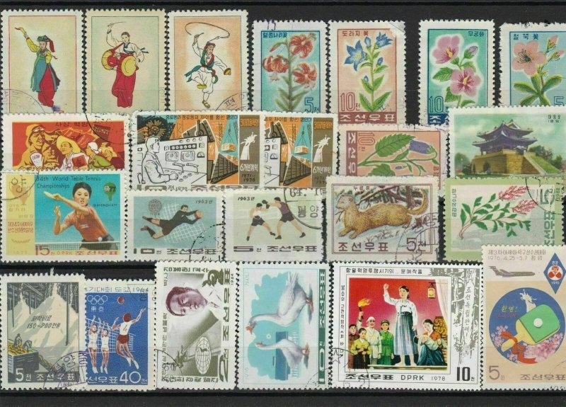 south korea stamps ref r12112