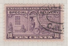 U.S. Scott #E15-E23 Special Delivery Stamp - Used Set