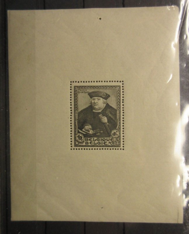 BELGIUM, Scott: B169 SHEET, MINT HINGED, Lot27, Cat $200