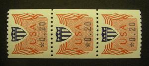 Scott CVP31c, 20 cent Shield, PNC3 #1, shiny gum, Type II