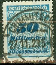 Germany 299 used CV $35